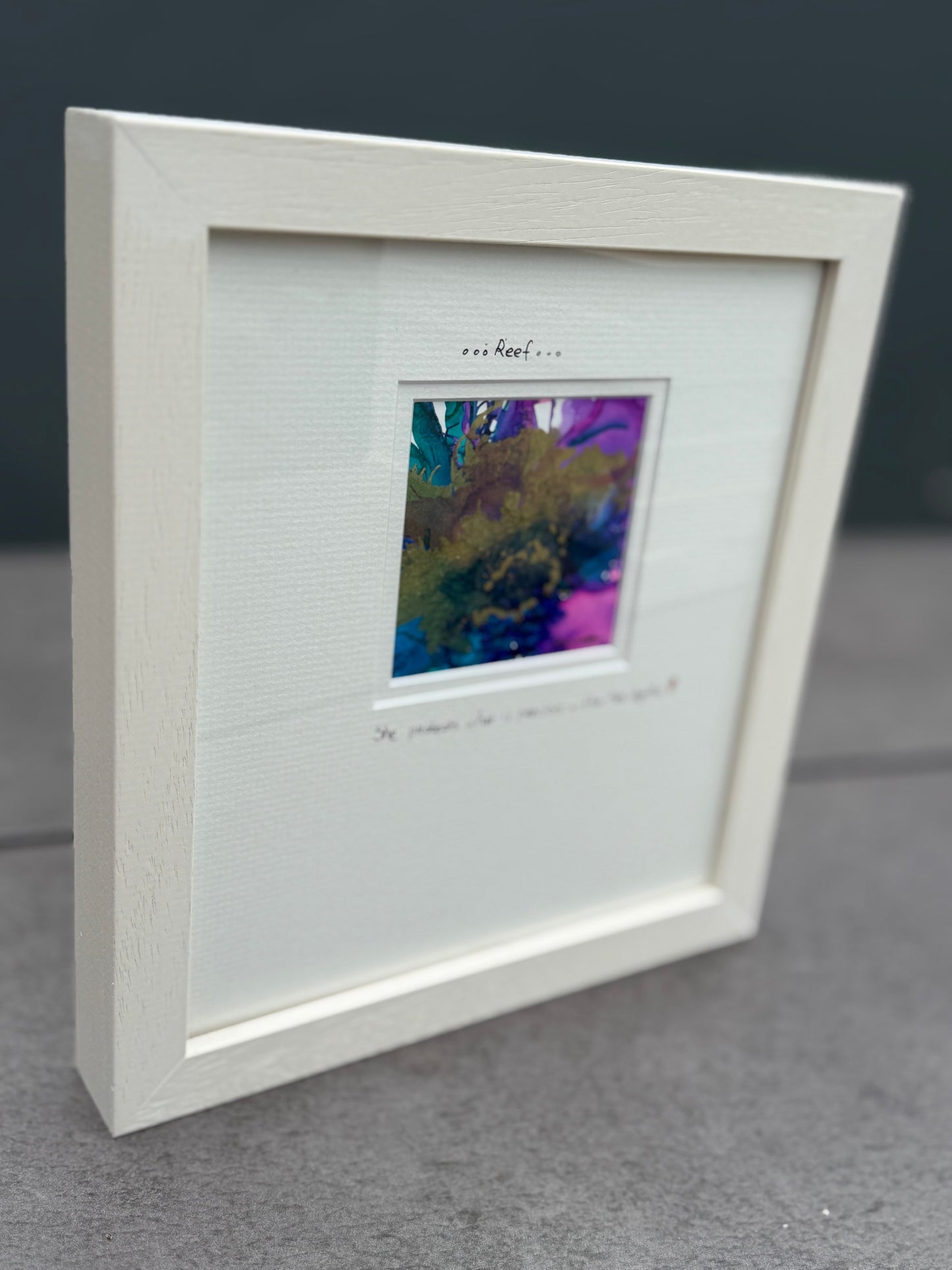 Original Art-Alcohol Ink-Series Sisterhood-'Harbourless'