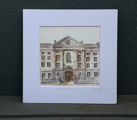 Print-Unframed-Front Arch Trinity College Dublin (Open Edition)