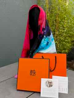 Product-Silk Scarf-Shine Bright