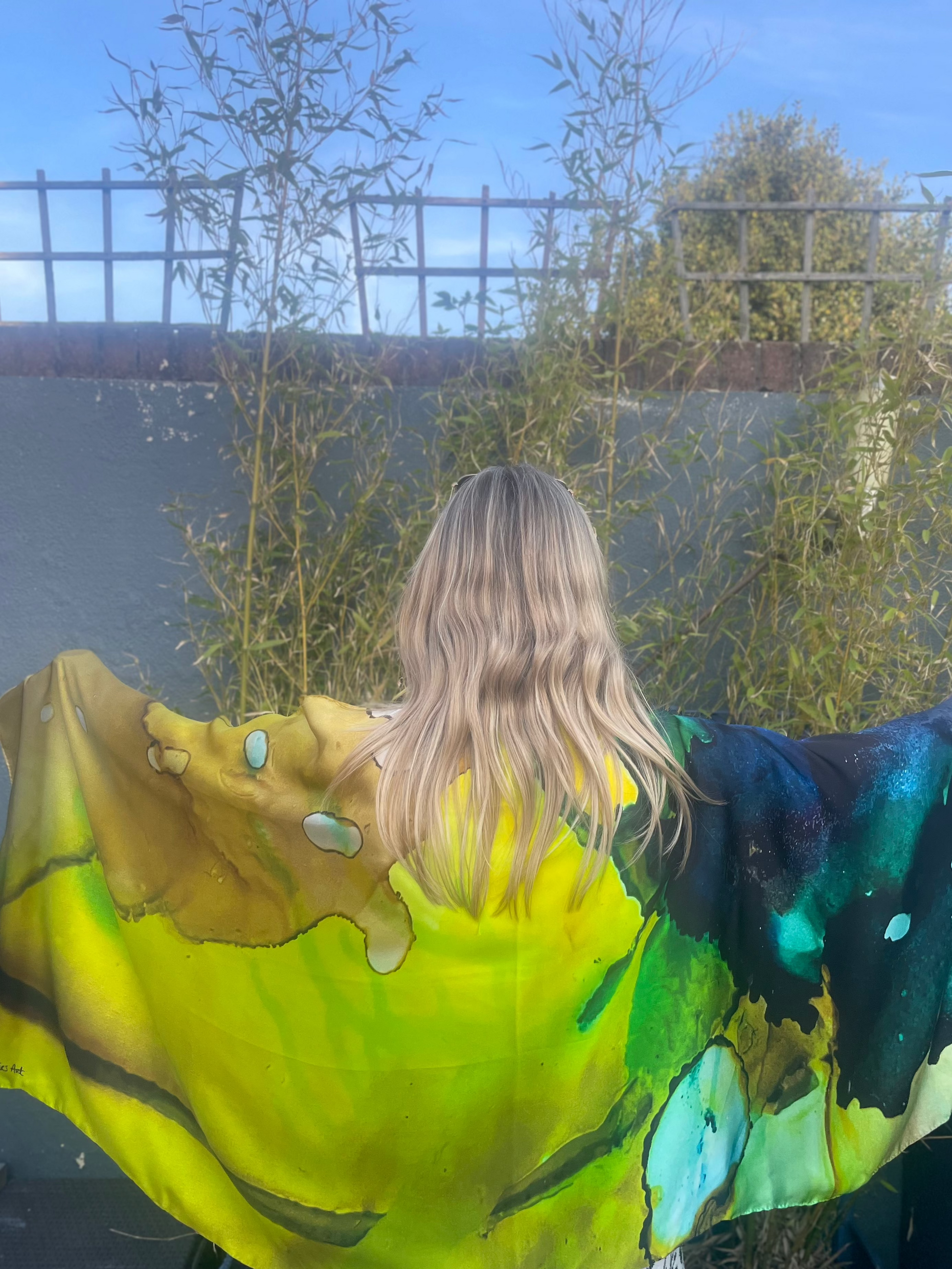 Silk Scarf Irish Design ambience