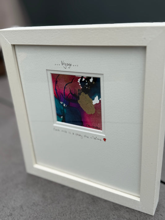 Original Art-Alcohol Ink-Series 'Sisterhood-Voyage'