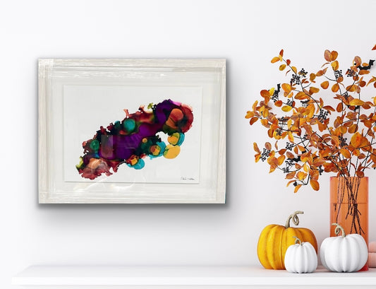 Original Art-Alcohol Ink - Space and Time