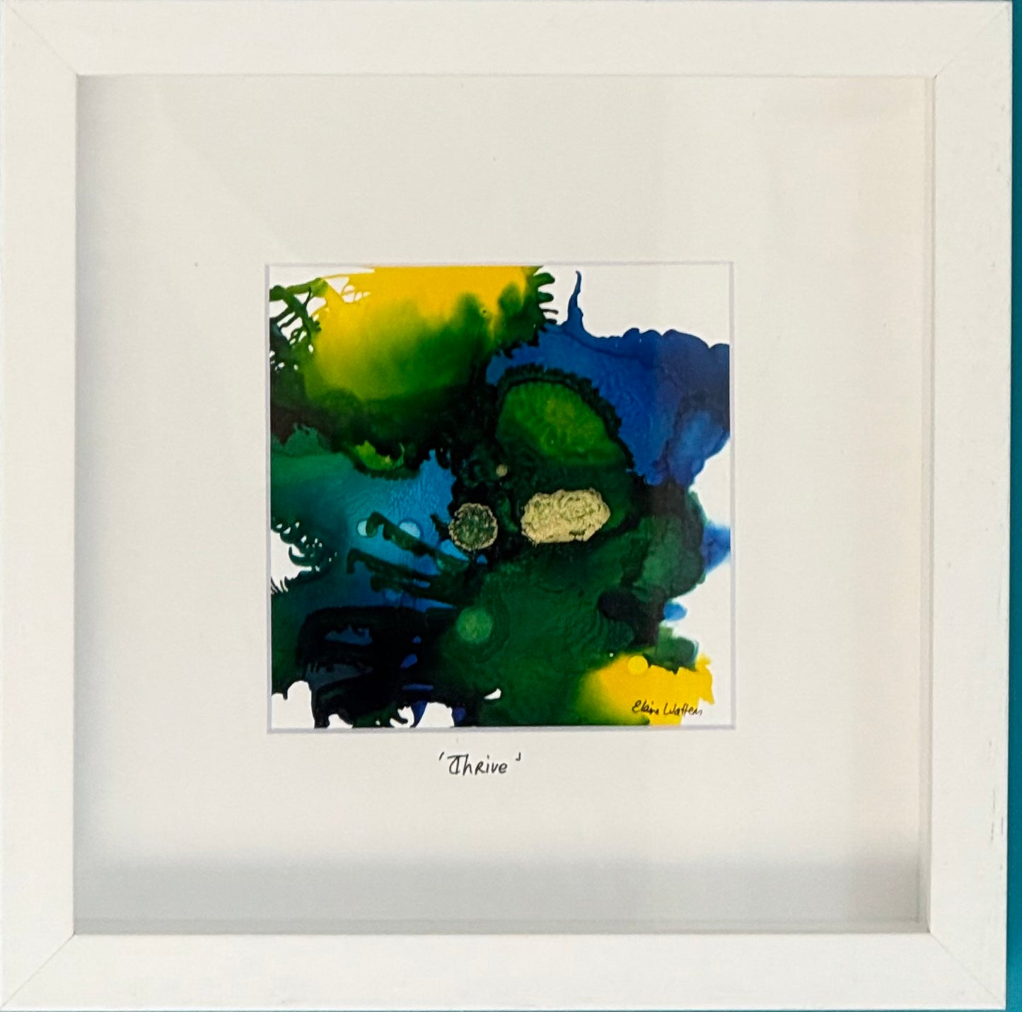 Original Ink-Alcohol Ink-Series 'Sisterhood'-Thrive
