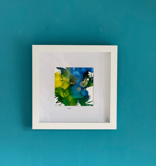 Original Ink-Alcohol Ink-Series 'Sisterhood'-Glow'