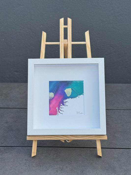 Original Art-Alcohol Ink-Sisterhood series 'Create'