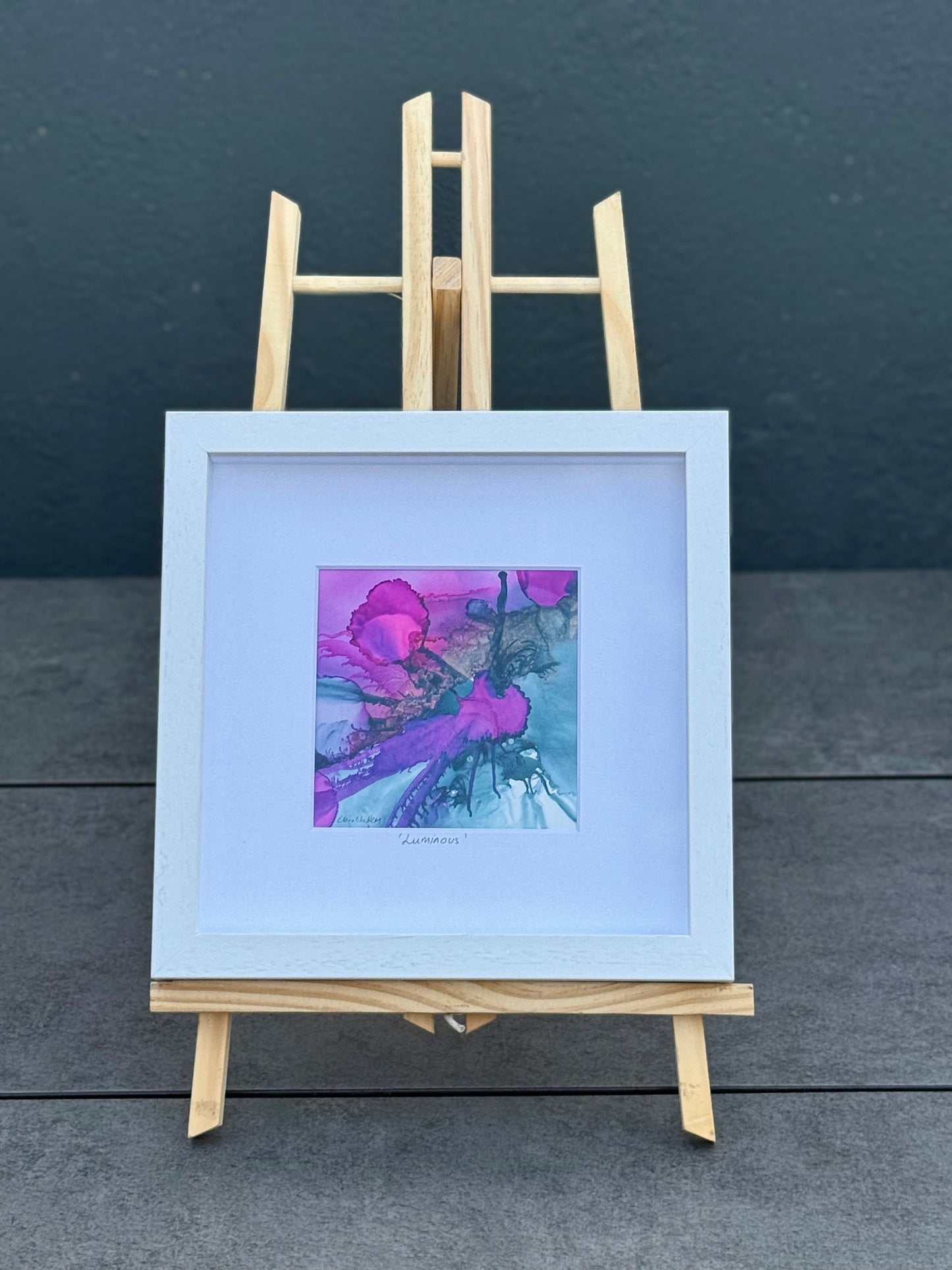 Original Art-Alcohol Ink-Sisterhood series 'Luminous'