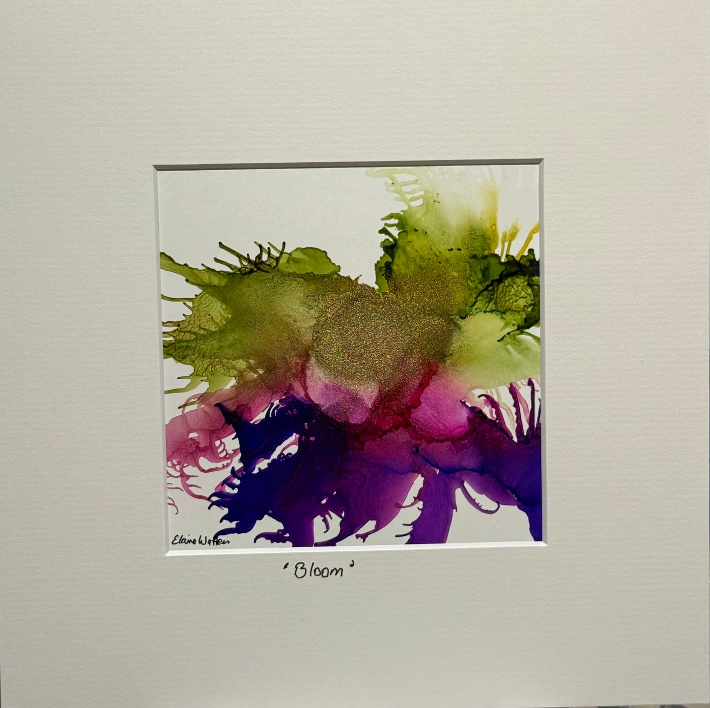Original Ink-Alcohol Ink-Series Sisterhood-'Bloom'