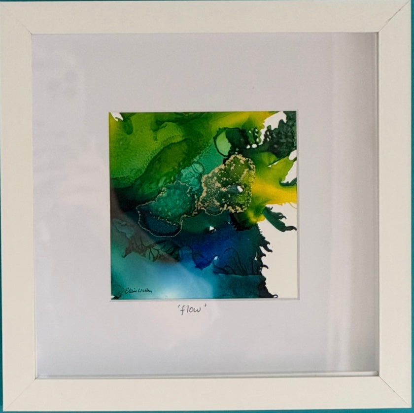 Original Ink-Alcohol Ink-Series 'Sisterhood'-Flow