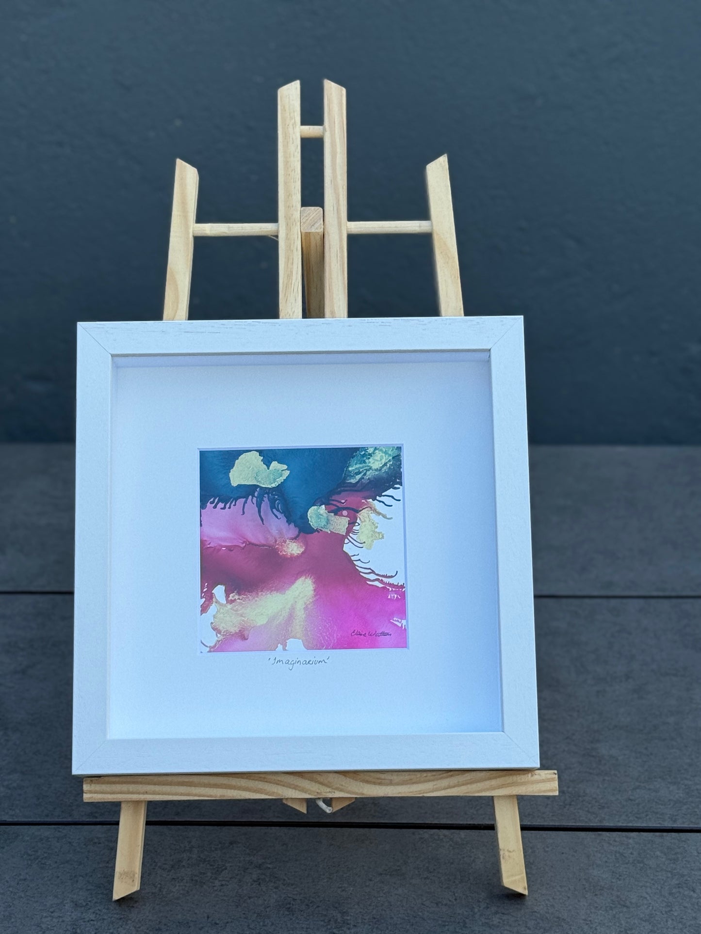 Original Art-Alcohol Ink-Sisterhood series 'Imaginarium'