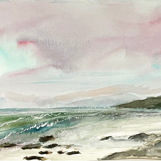 Original Art-Watercolour-Storm Rolling in