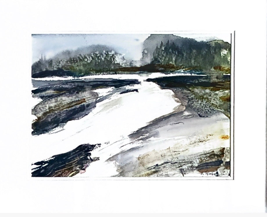 SOLD-Original Art-Watercolour -There is more here than you can see