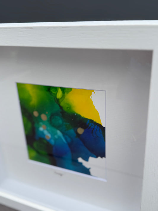 Original Art-Alcohol Ink-Sisterhood series 'Flow'