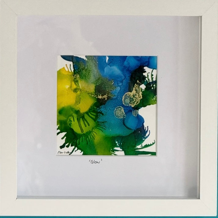 Original Ink-Alcohol Ink-Series 'Sisterhood'-Glow'
