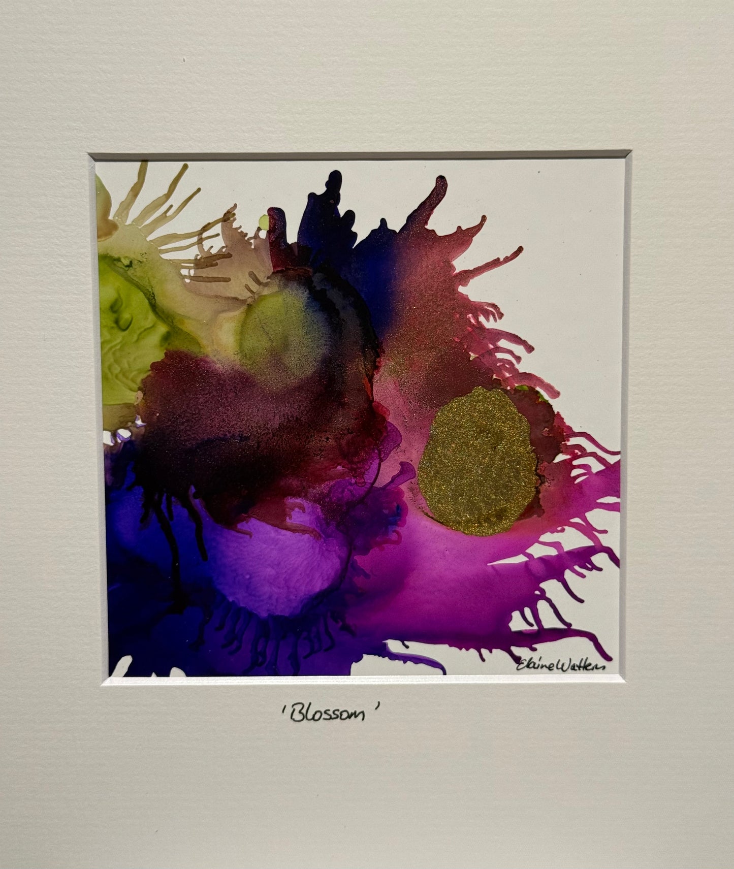 Original Ink-Alcohol Ink-Series Sisterhood-'Blossom'