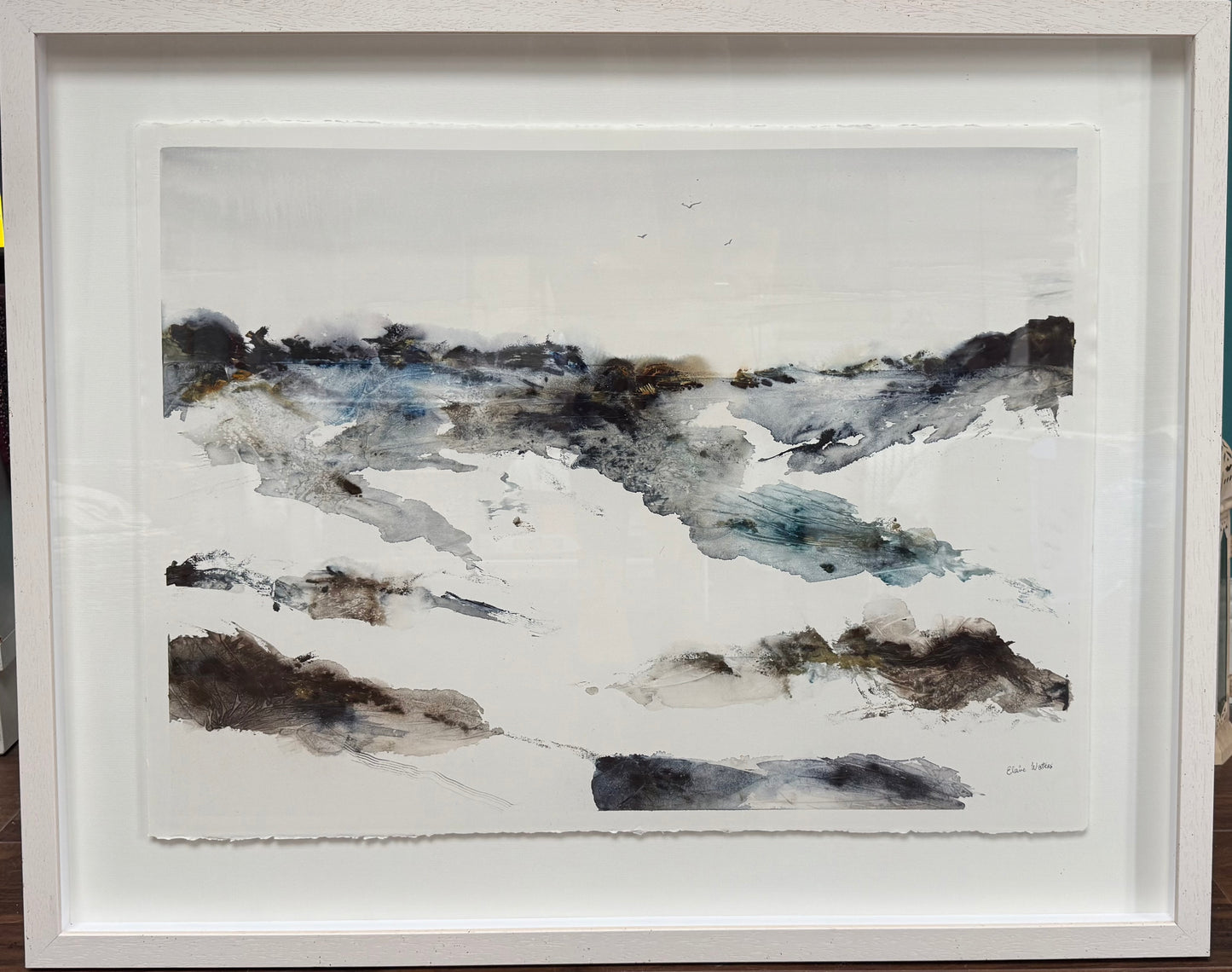 Original Art-Watercolour - Where the earth remembers