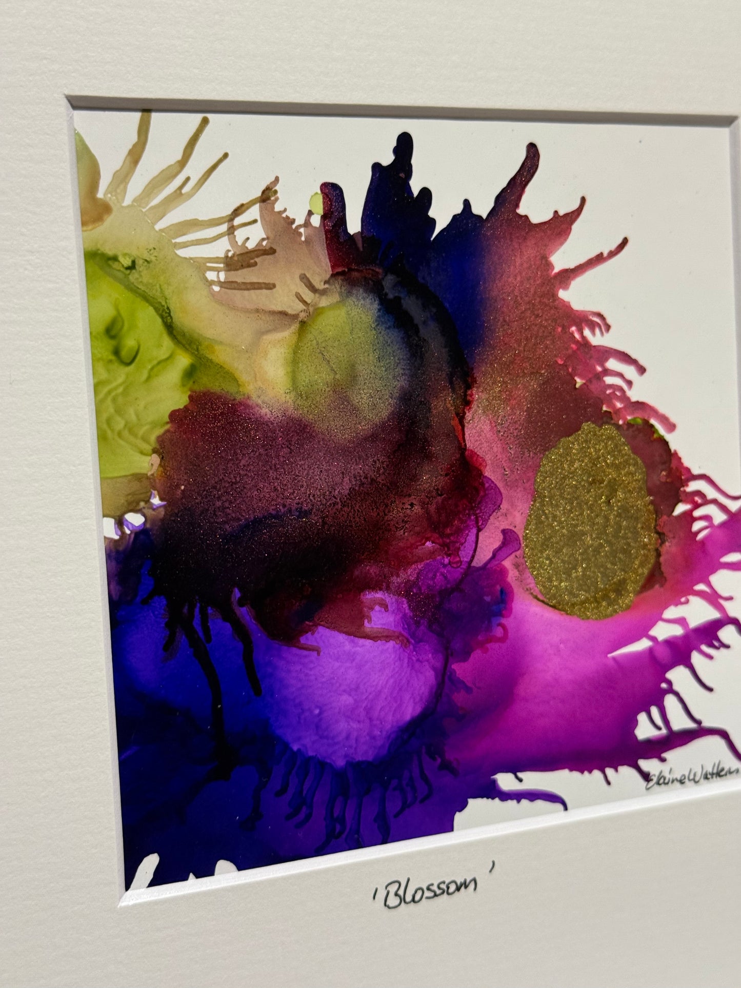 Original Ink-Alcohol Ink-Series Sisterhood-'Blossom'