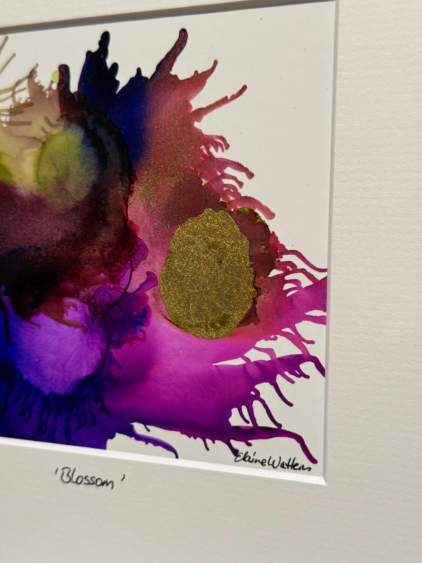 Original Ink-Alcohol Ink-Series Sisterhood-'Blossom'