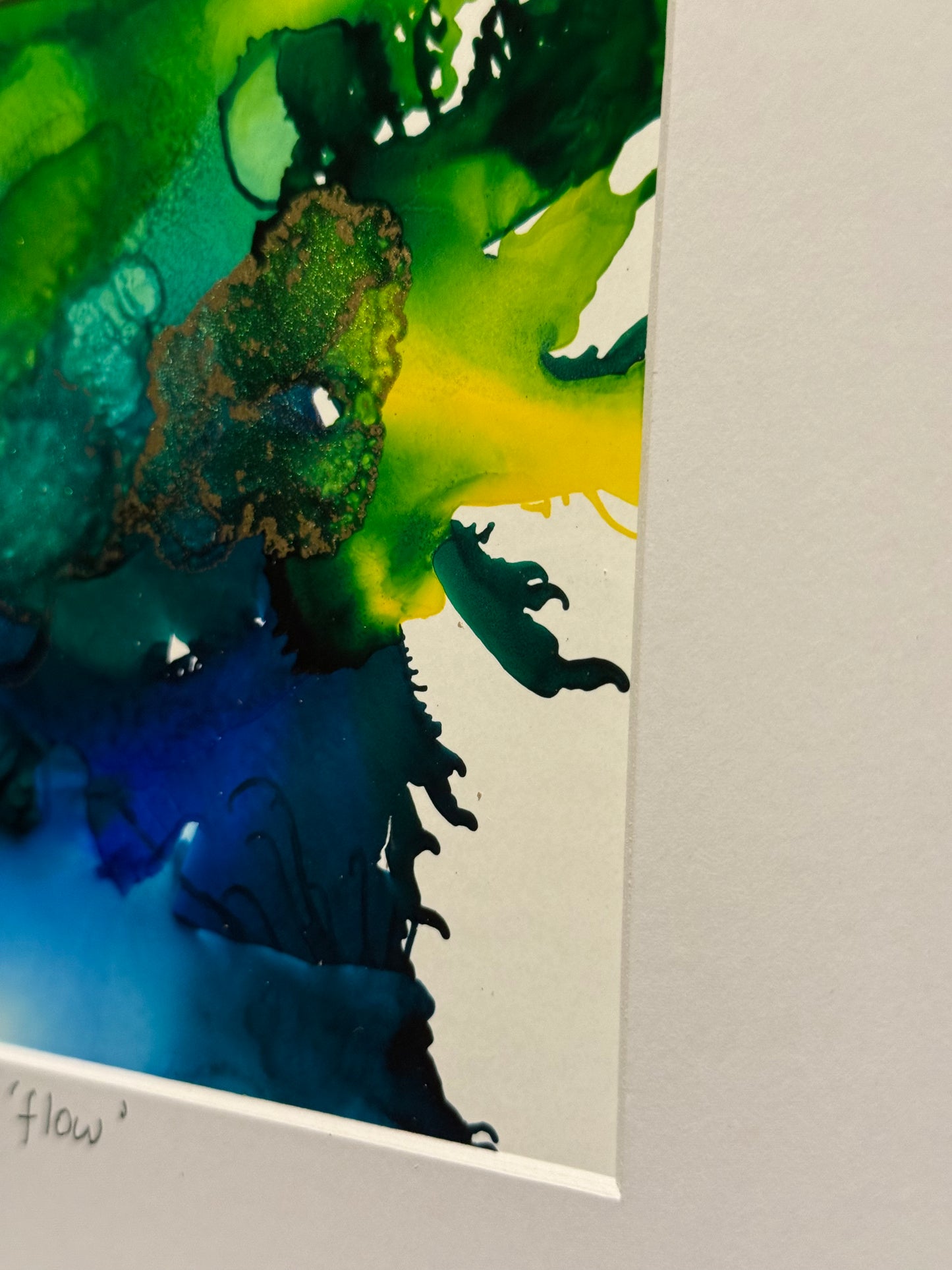 Original Ink-Alcohol Ink-Series 'Sisterhood'-Flow