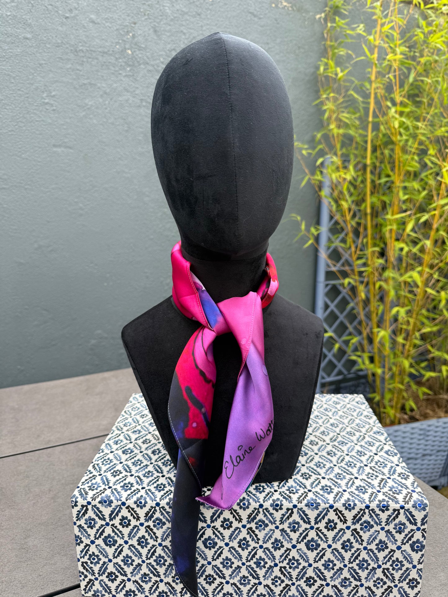 Product-Silk Scarf-Small Square 65x65cm-Shine Bright