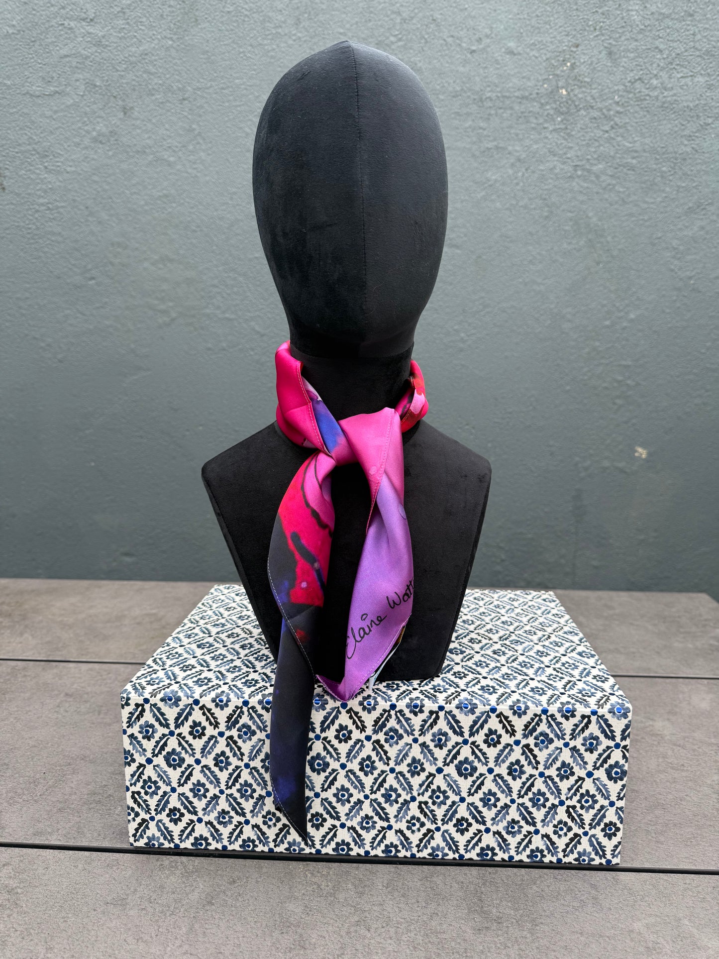 Product-Silk Scarf-Small Square 65x65cm-Shine Bright