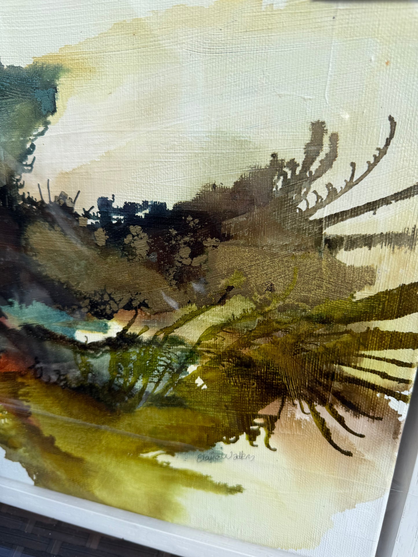 Original Art-Acrylic-Path of Persistence