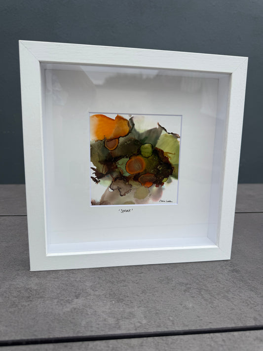 Original Art-Alcohol Ink-Series Sisterhood 'Spark'