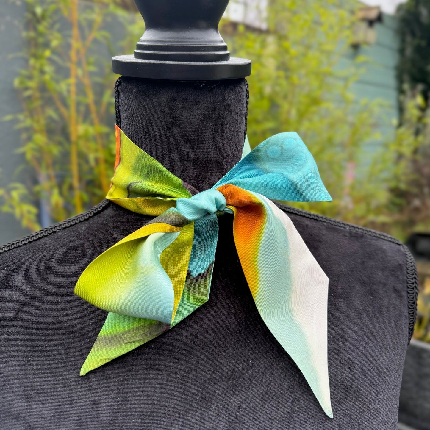 Product-Silk Twilly- Colour My World