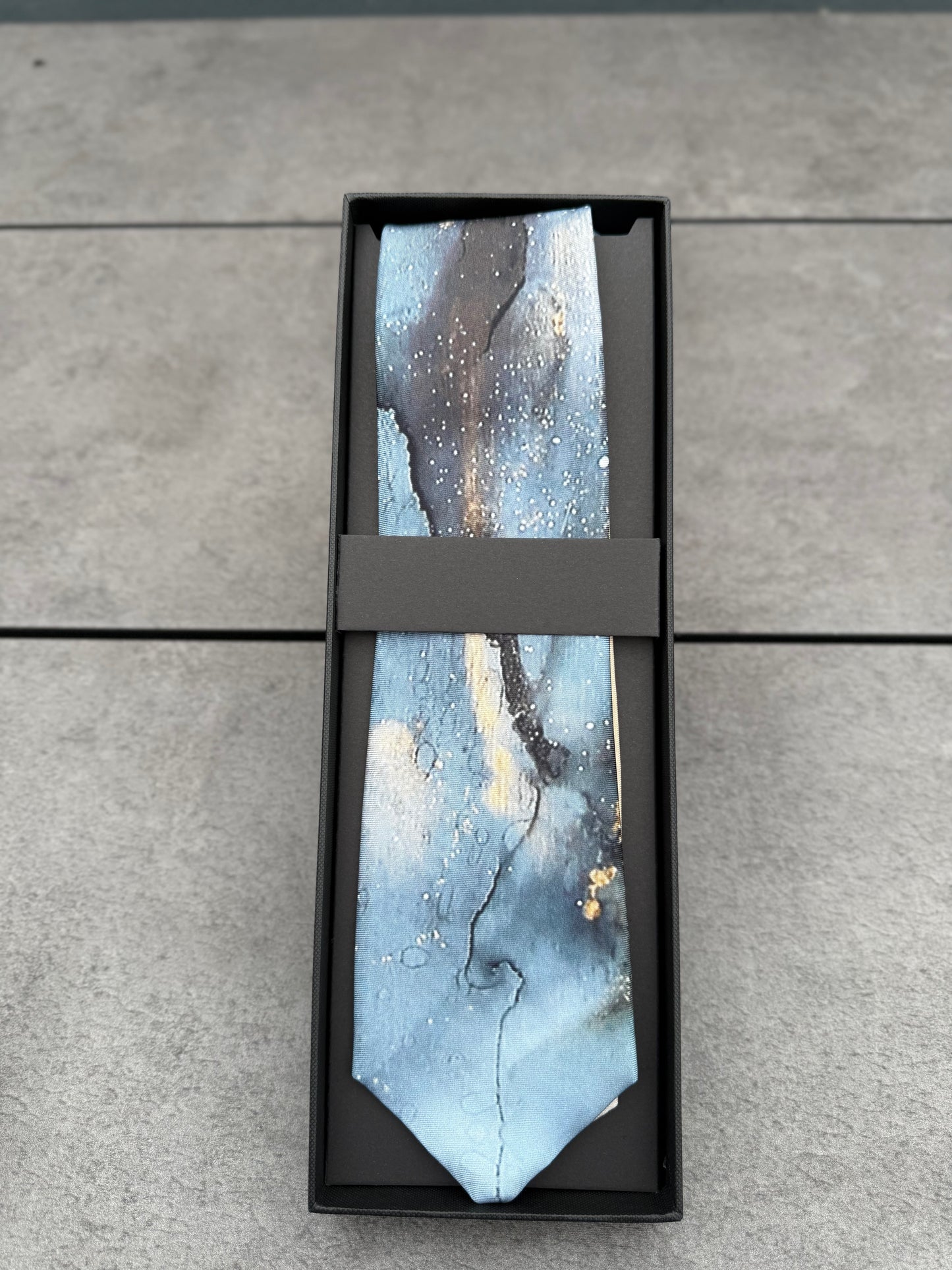 Product-Silk Tie - Now is all we have