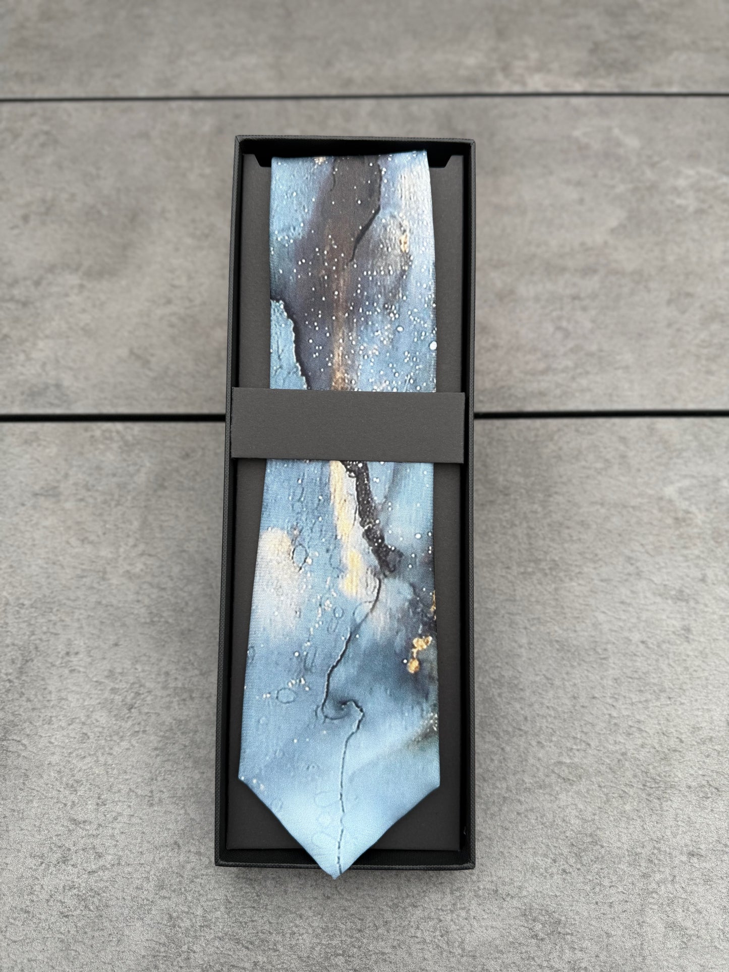 Product-Silk Tie - Now is all we have
