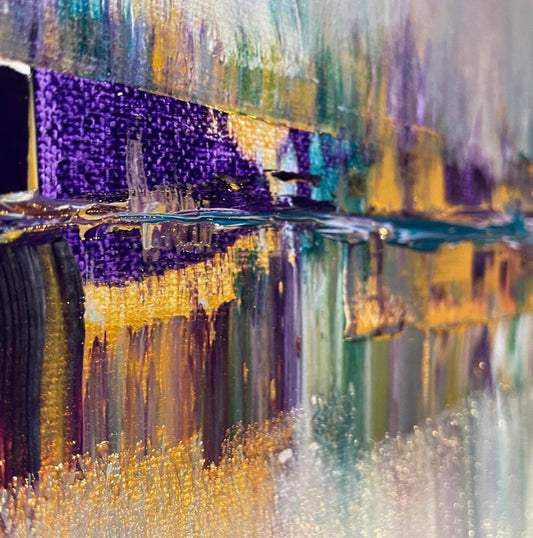 Original Art-Acrylic-Skyline
