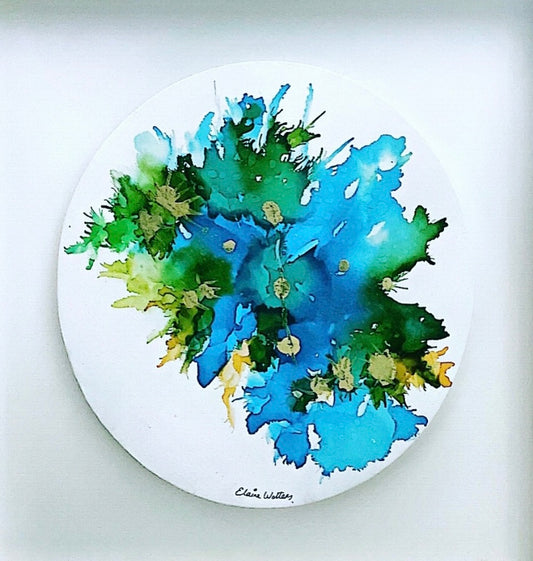 Original Art-Alcohol Ink - Enlightenment
