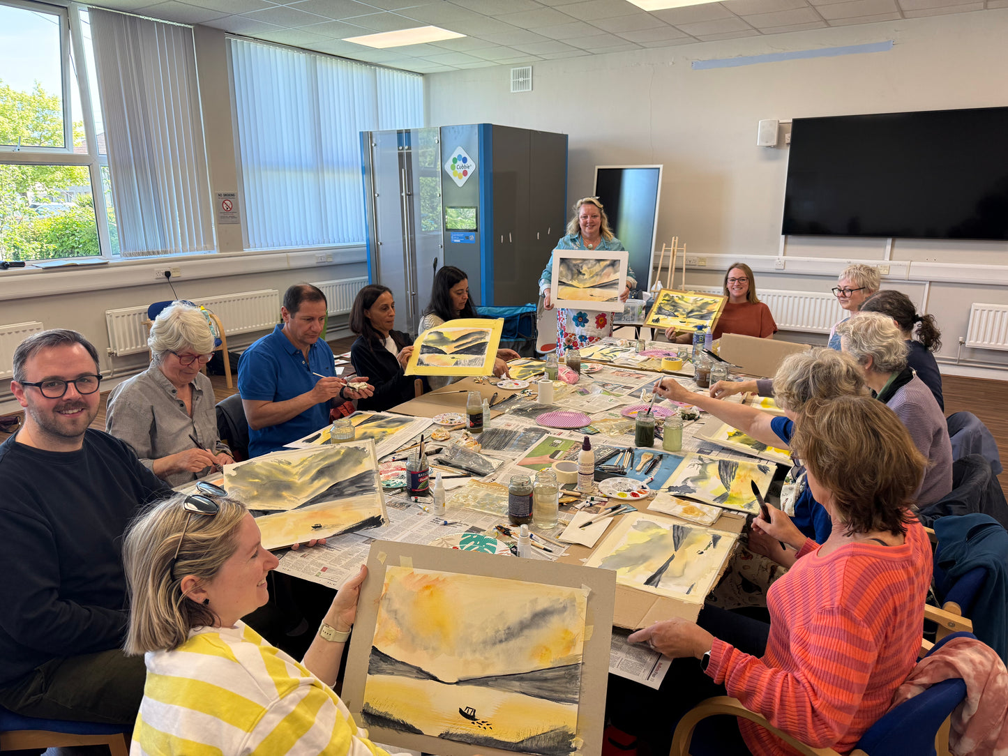 Workshop-Beginner's Watercolour Workshop 5th July Hendricks Hotel D7