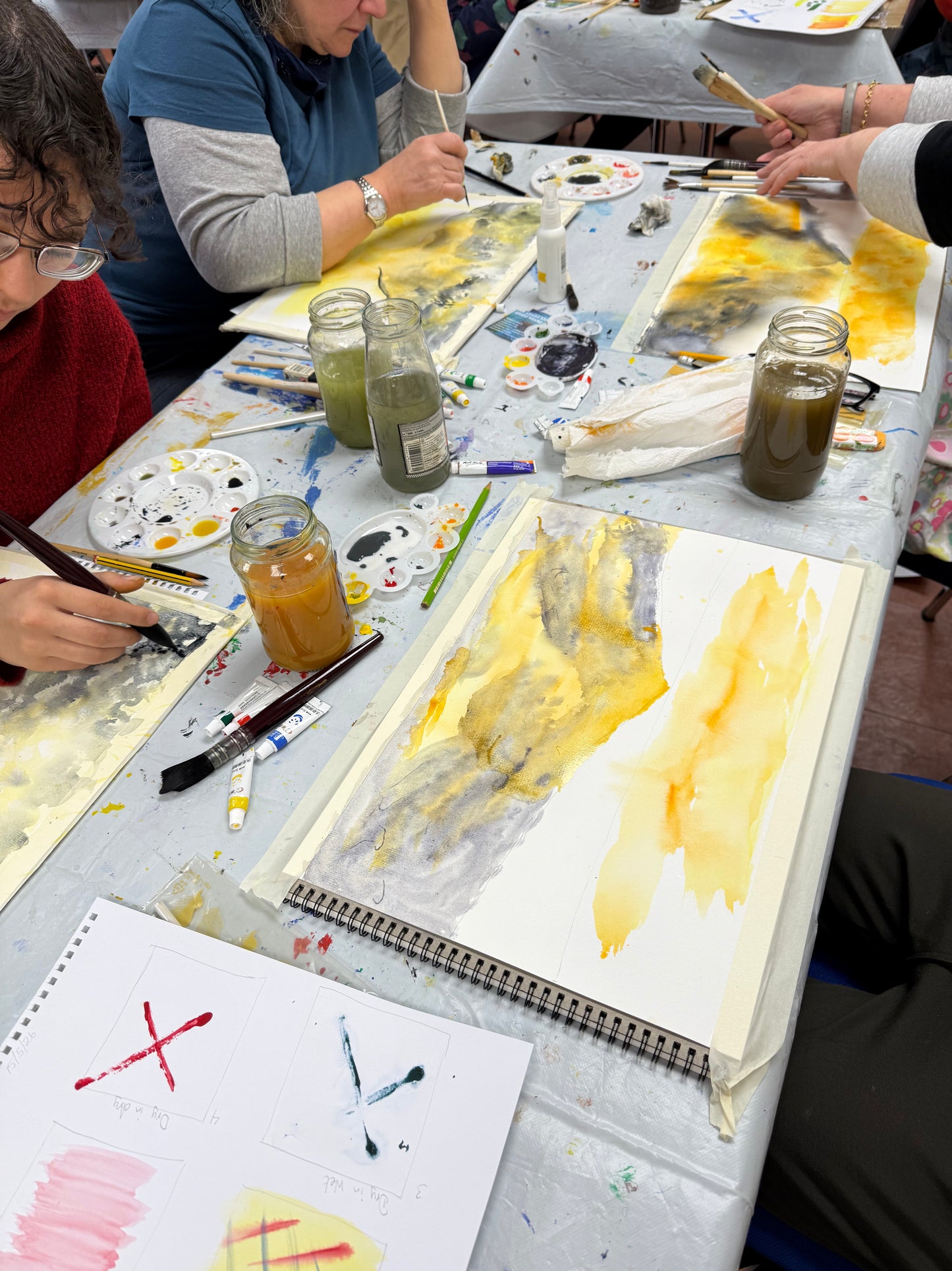 Workshop-Beginner's Watercolour Workshop 5th July Hendricks Hotel D7