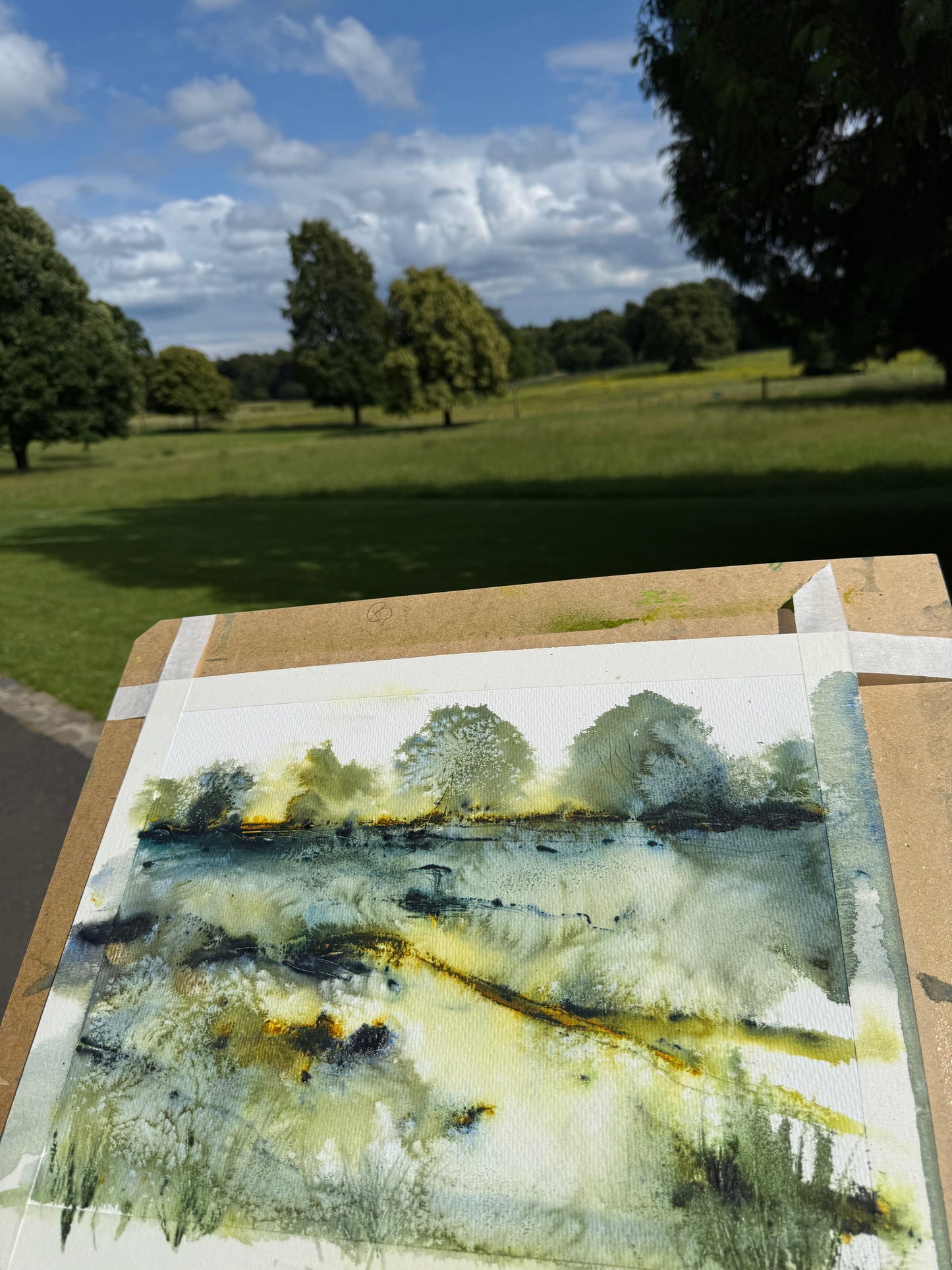 Workshop-Beginner's Watercolour Workshop 5th July Hendricks Hotel D7