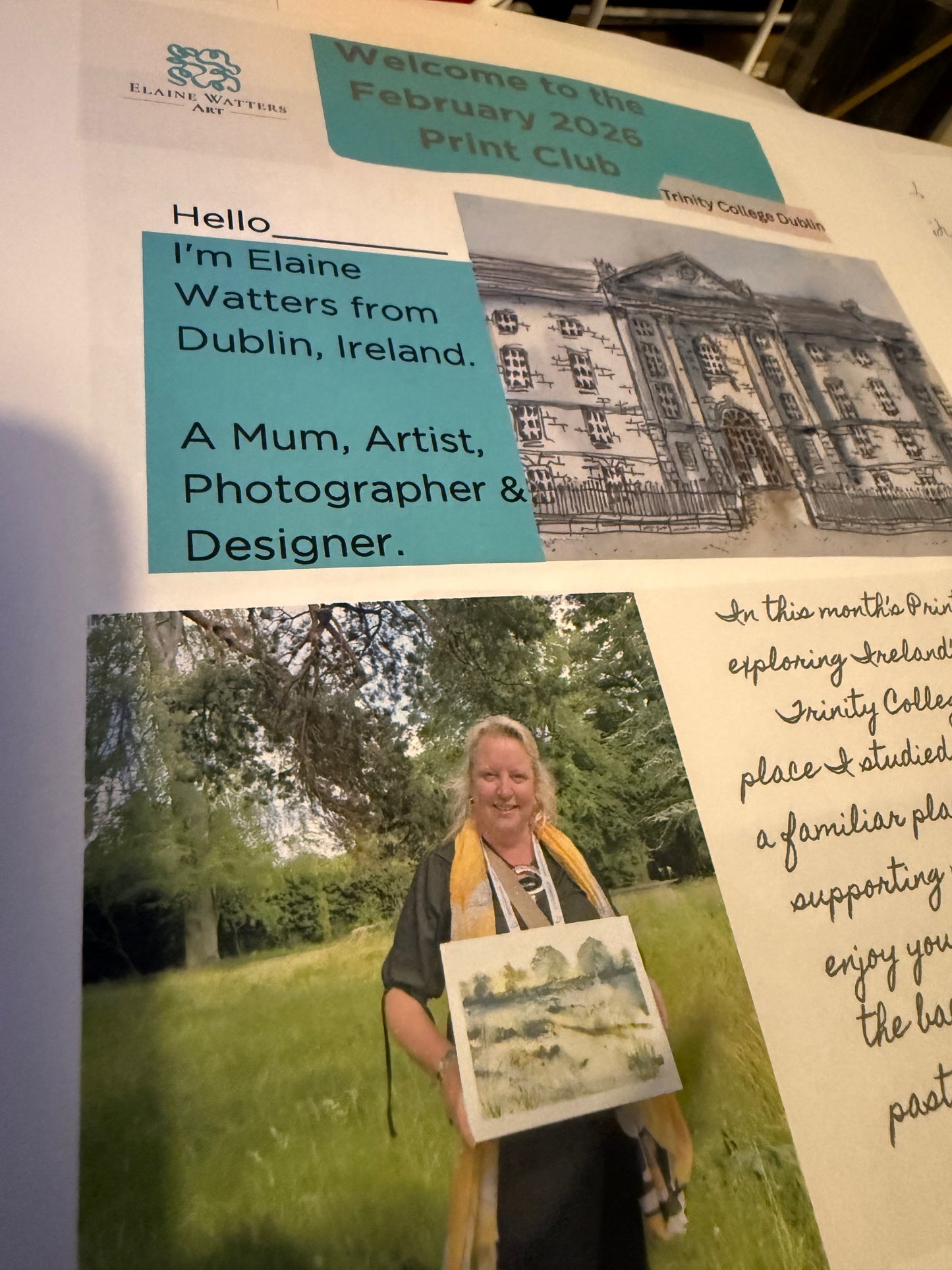 Art Print Club-2026 Feb-Trinity College Dublin