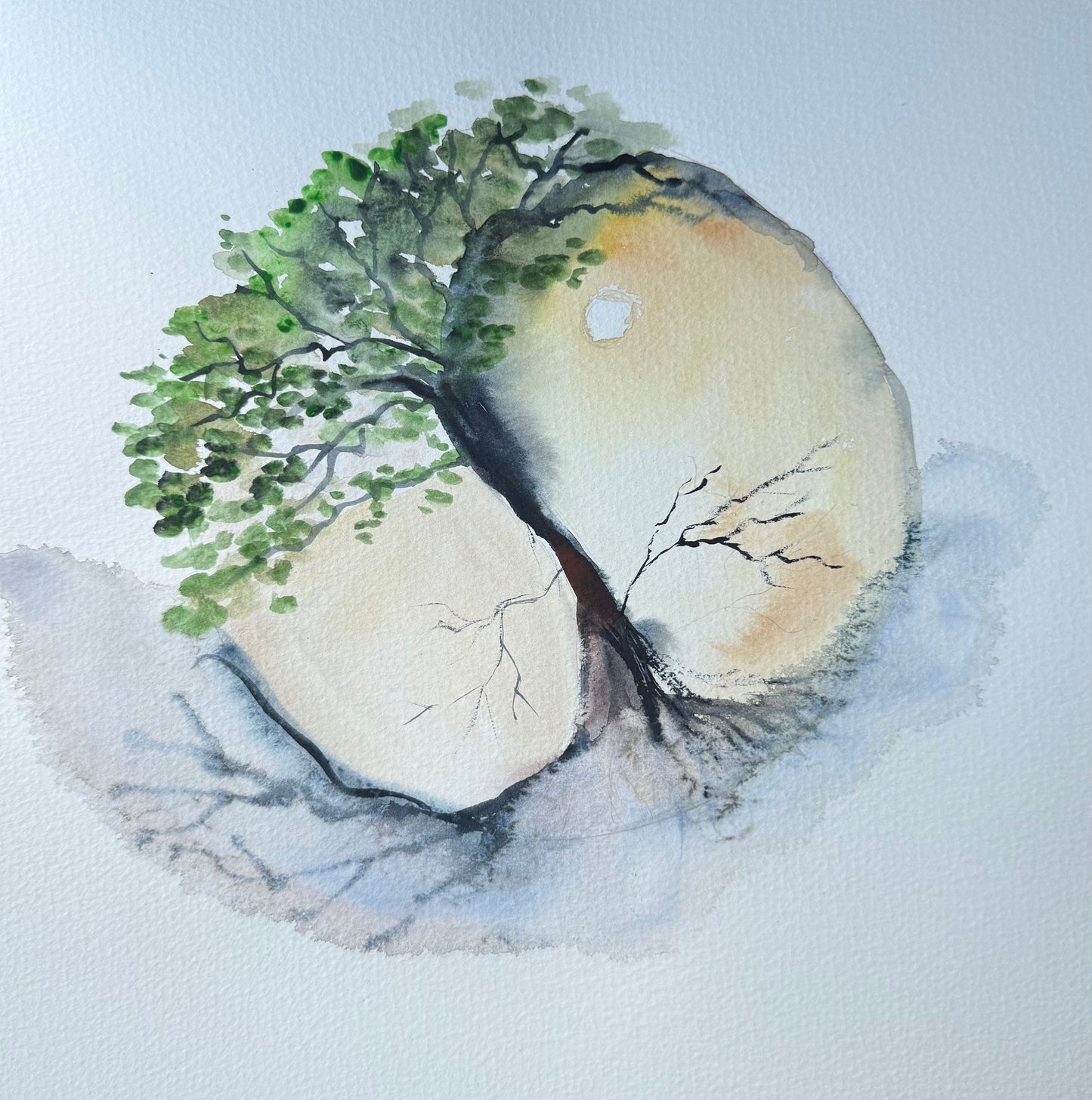 Original Art -Watercolour - Roots Series No 1