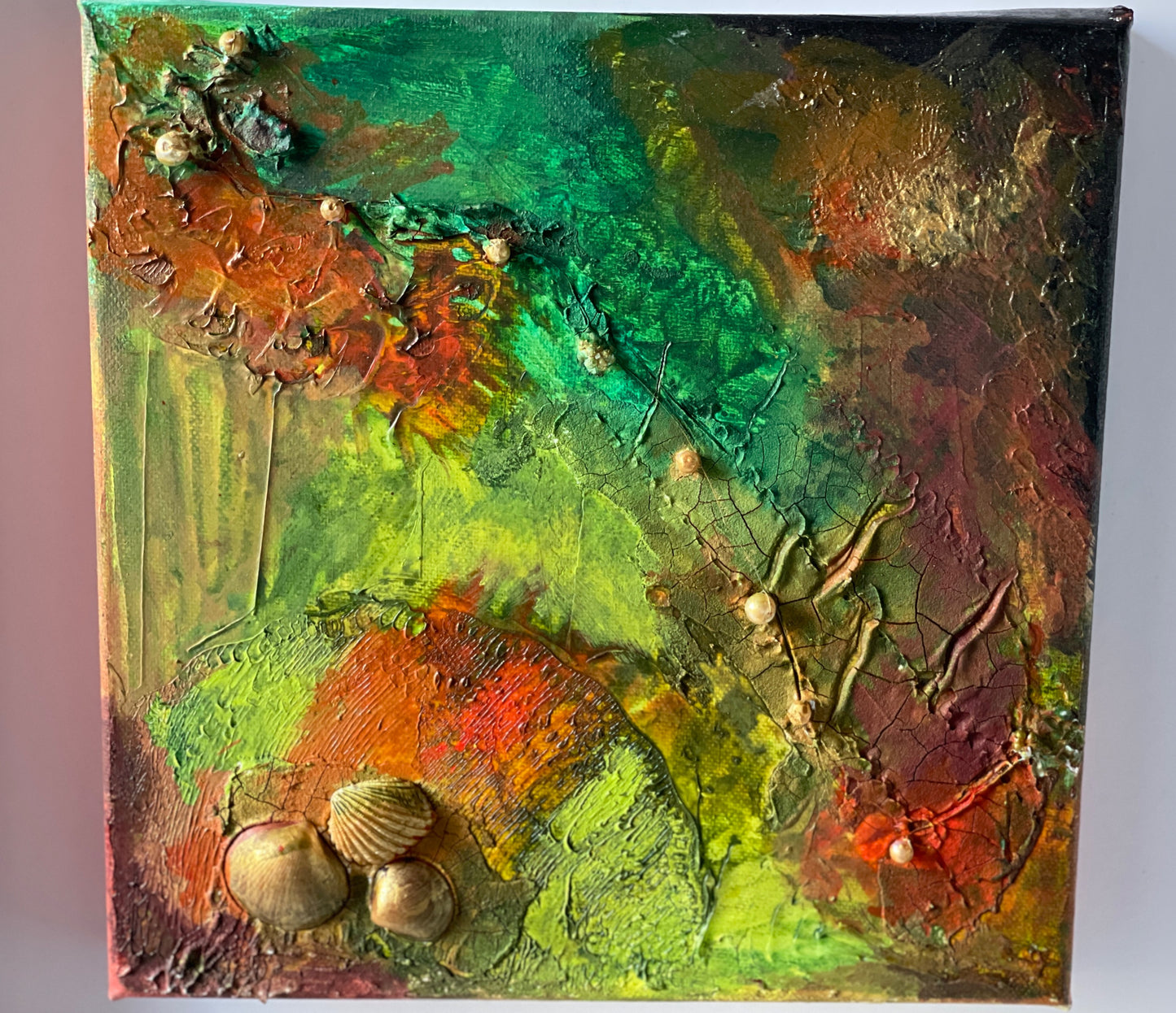 Mixed Media - Rock Pool