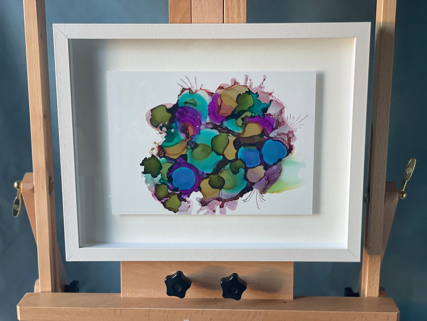 Alcohol Ink - A Coral Reef (Sold)
