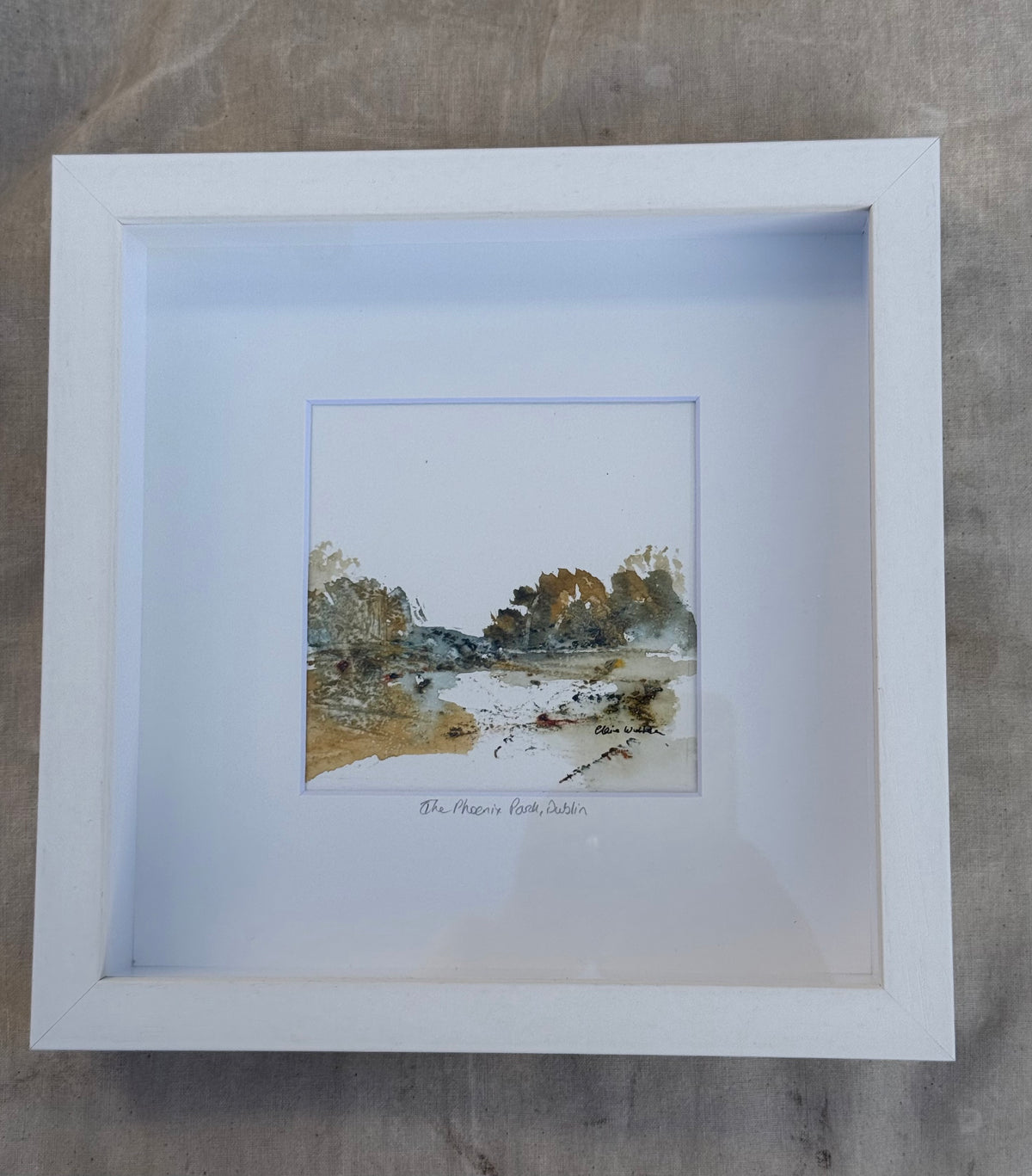 Original Art-The Phoenix Park -Meadow
