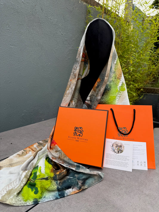 Product-Silk Scarf-The Phoenix Park