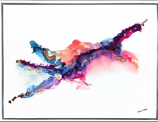 Alcohol Ink - She Will Always Be With You (Private Collection)
