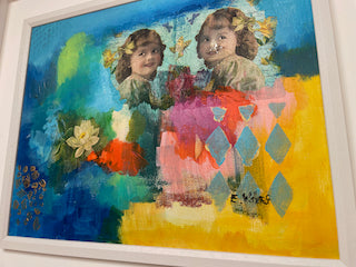 Original Art-Mixed Media -Innocence