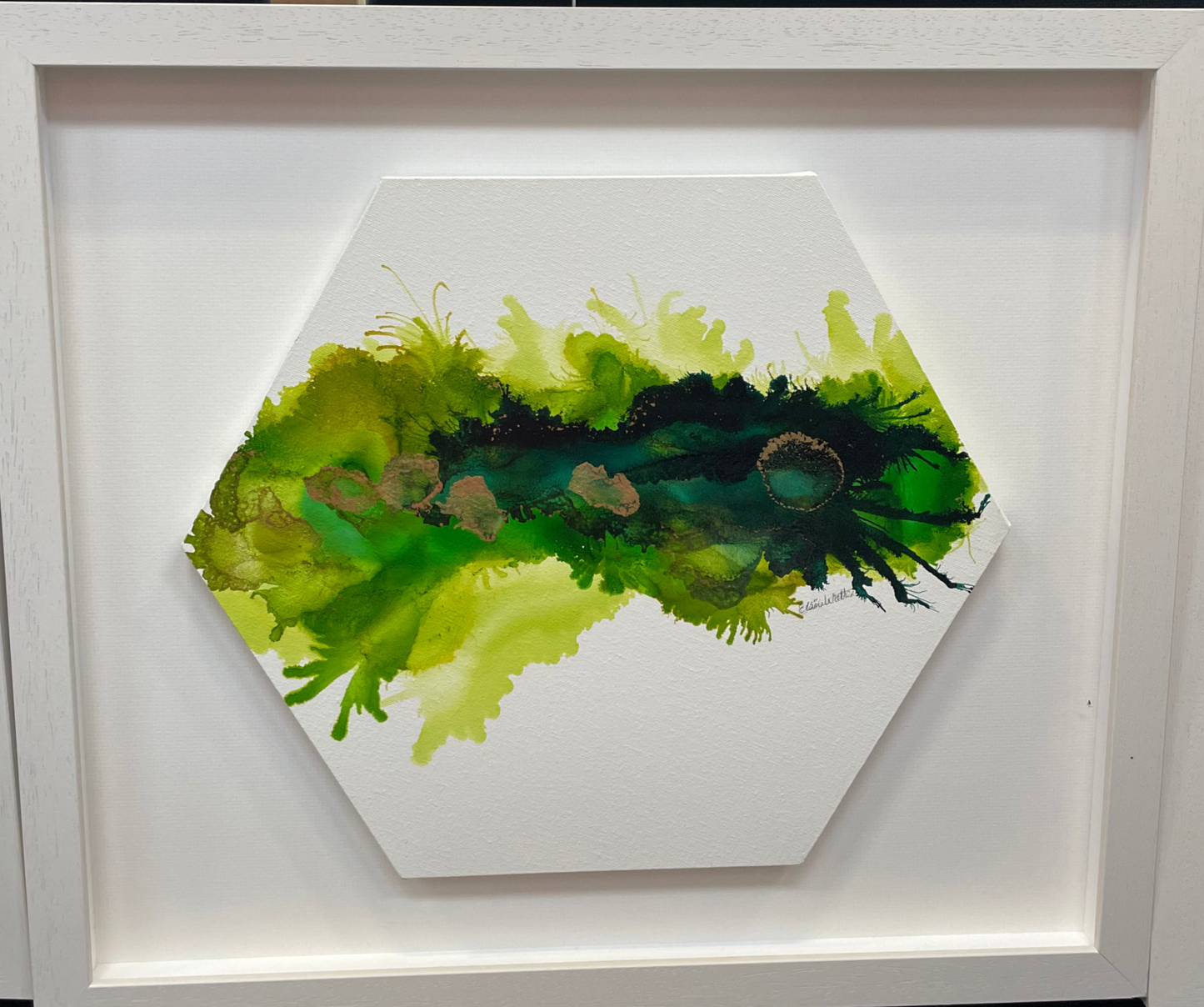 Alcohol ink, The Heart Chakra