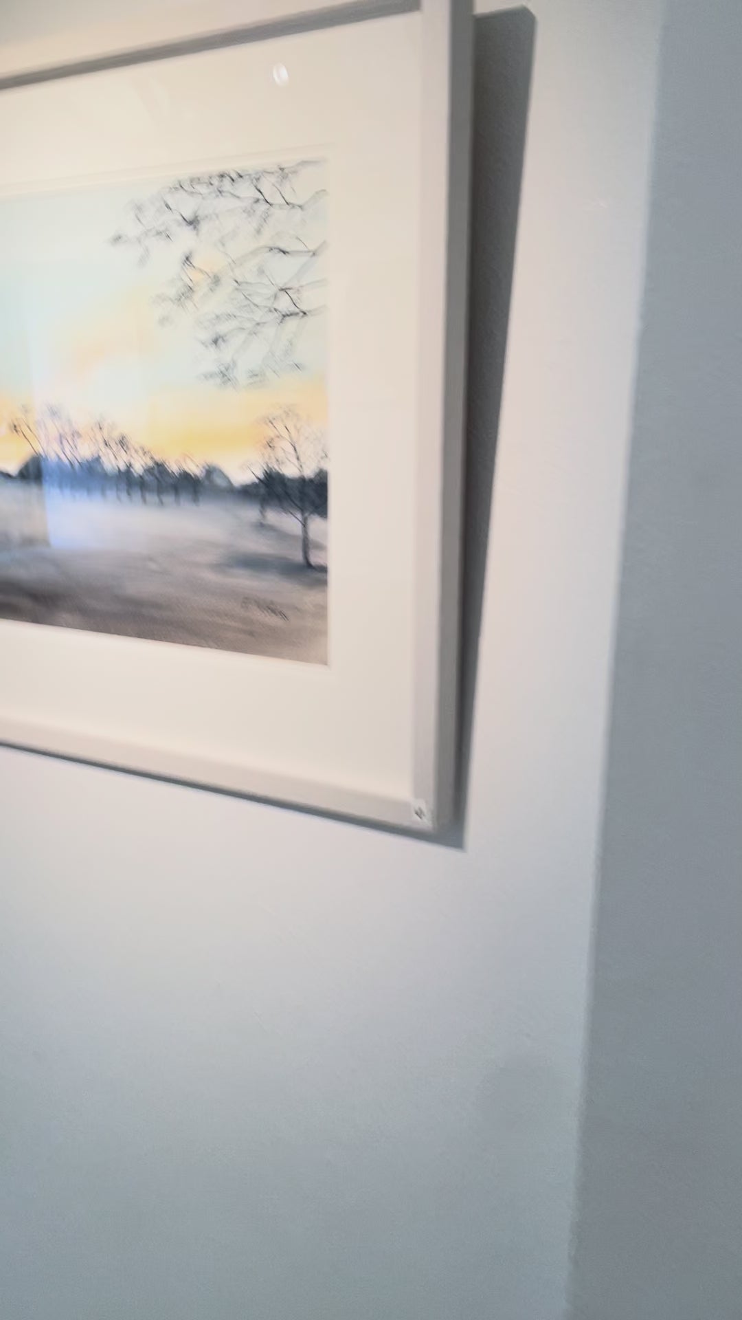 Phoenix Park Fog rising Elaine Watters Art